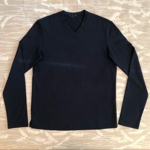 Theory Long Sleeve V-Neck Tee